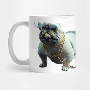 pug dog smoked Mug